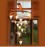 Monteren van elektriciteit in hangende lamp - Filiep Vandenberghe - WOMMELGEM